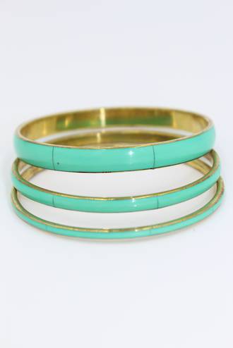 Spearmint Bangle Collection